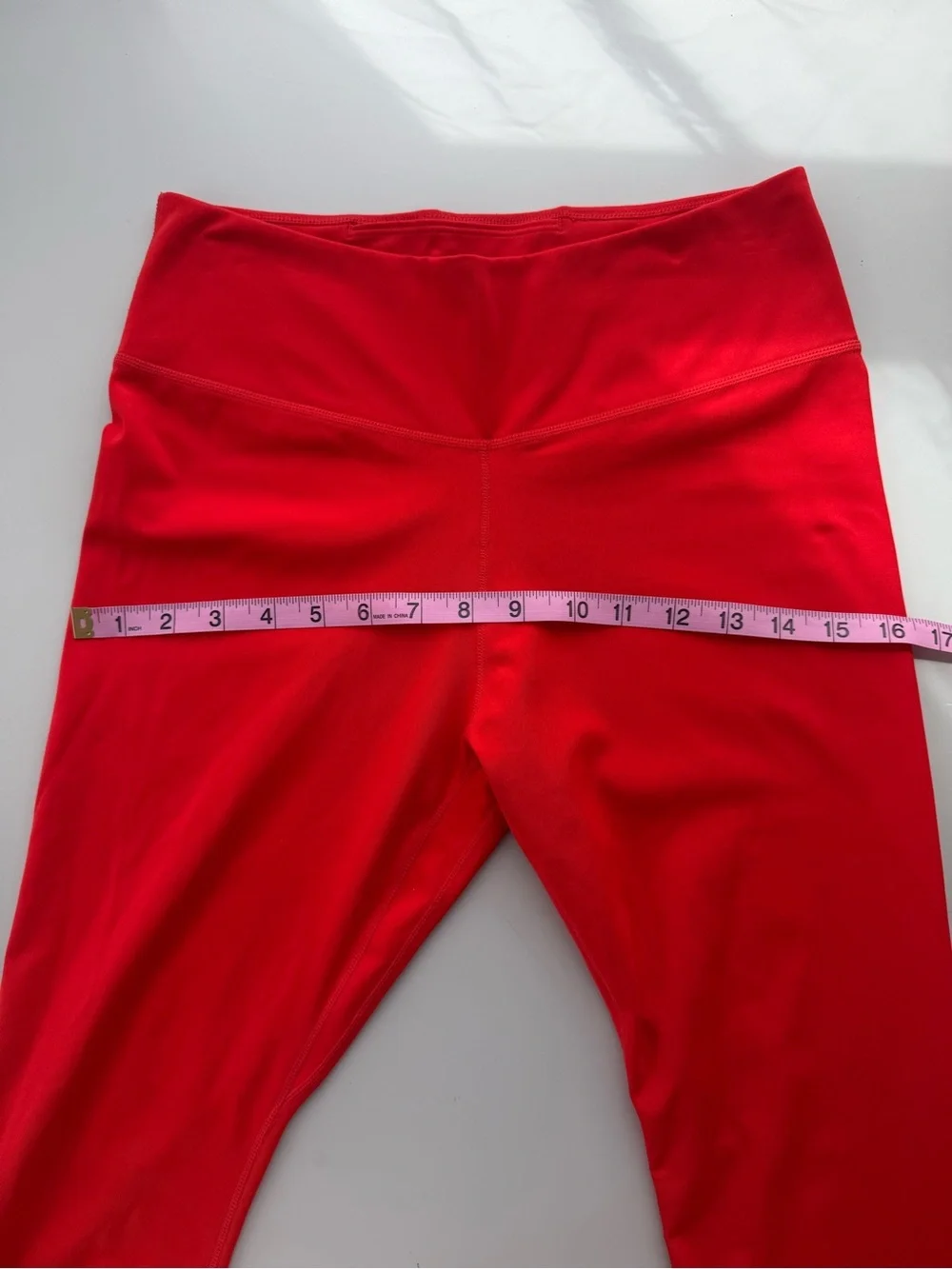 Nike Dri Fit Blood Orange Leggings Size M